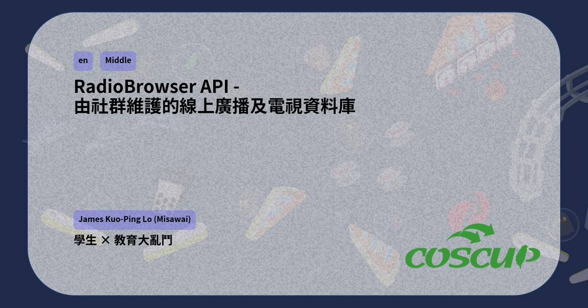 RadioBrowser API - A community driven database focus on internet radio ...