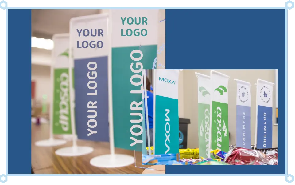 大會點心區桌旗(兩天)